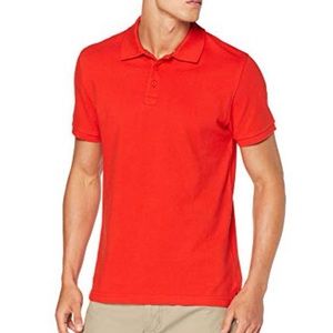 Helly Hansen Men's Crew Polo, 222 Alert Red